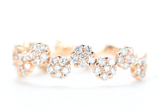Load image into Gallery viewer, Mini Floral Diamond Ring
