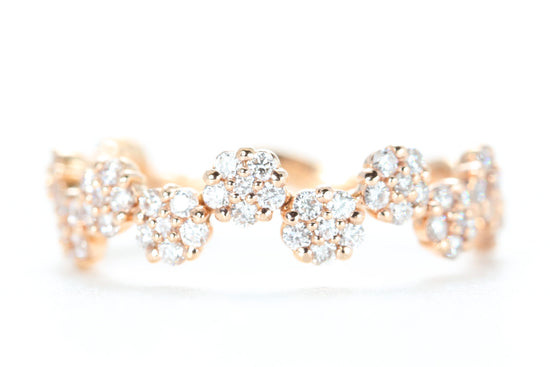 Mini Floral Diamond Ring