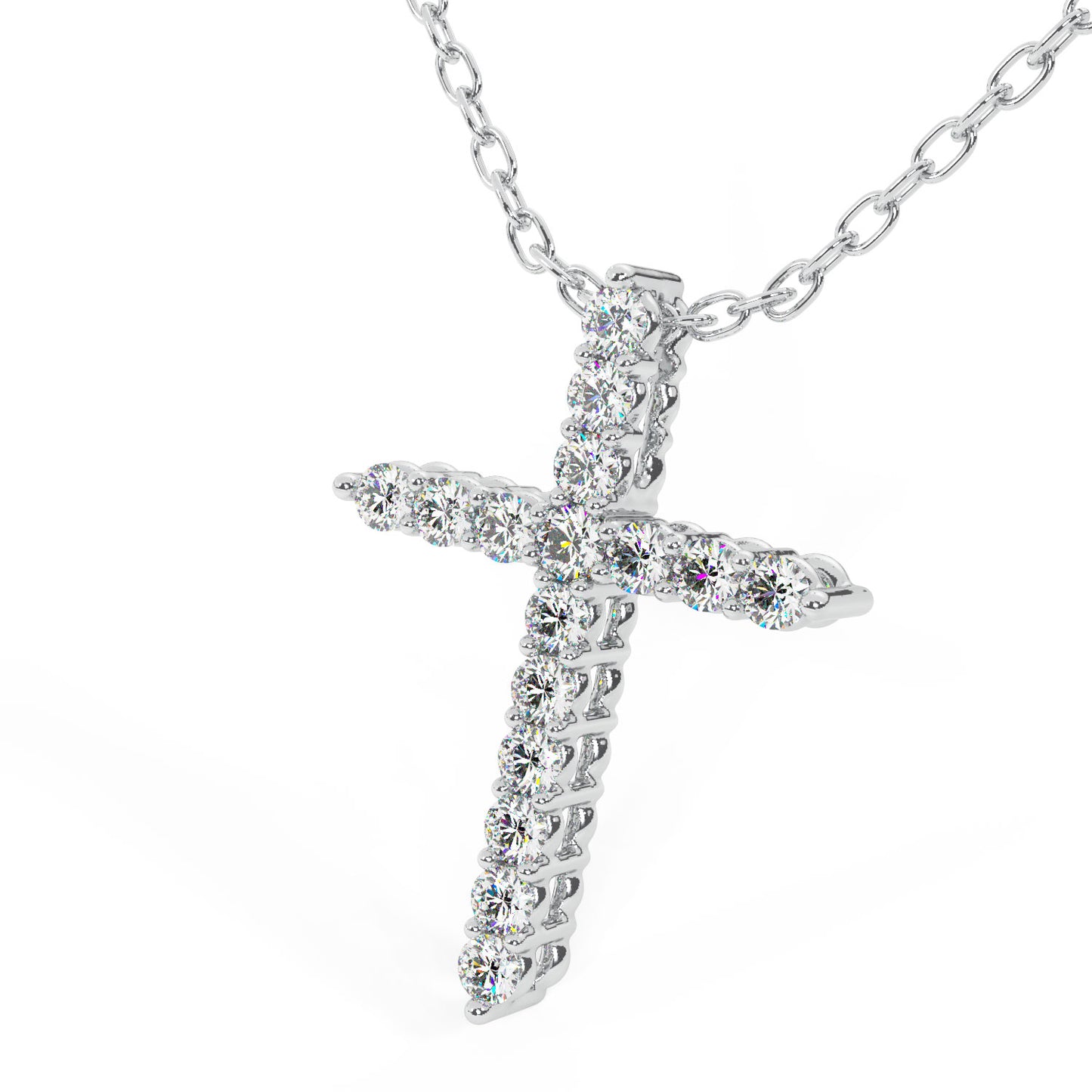 1/4 CTW COVETED CROSS PENDANT