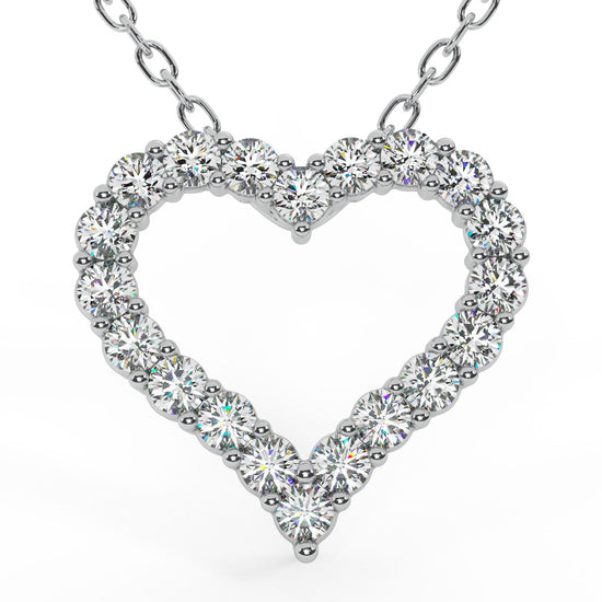 1/2 CTW COVETED HEART PENDANT