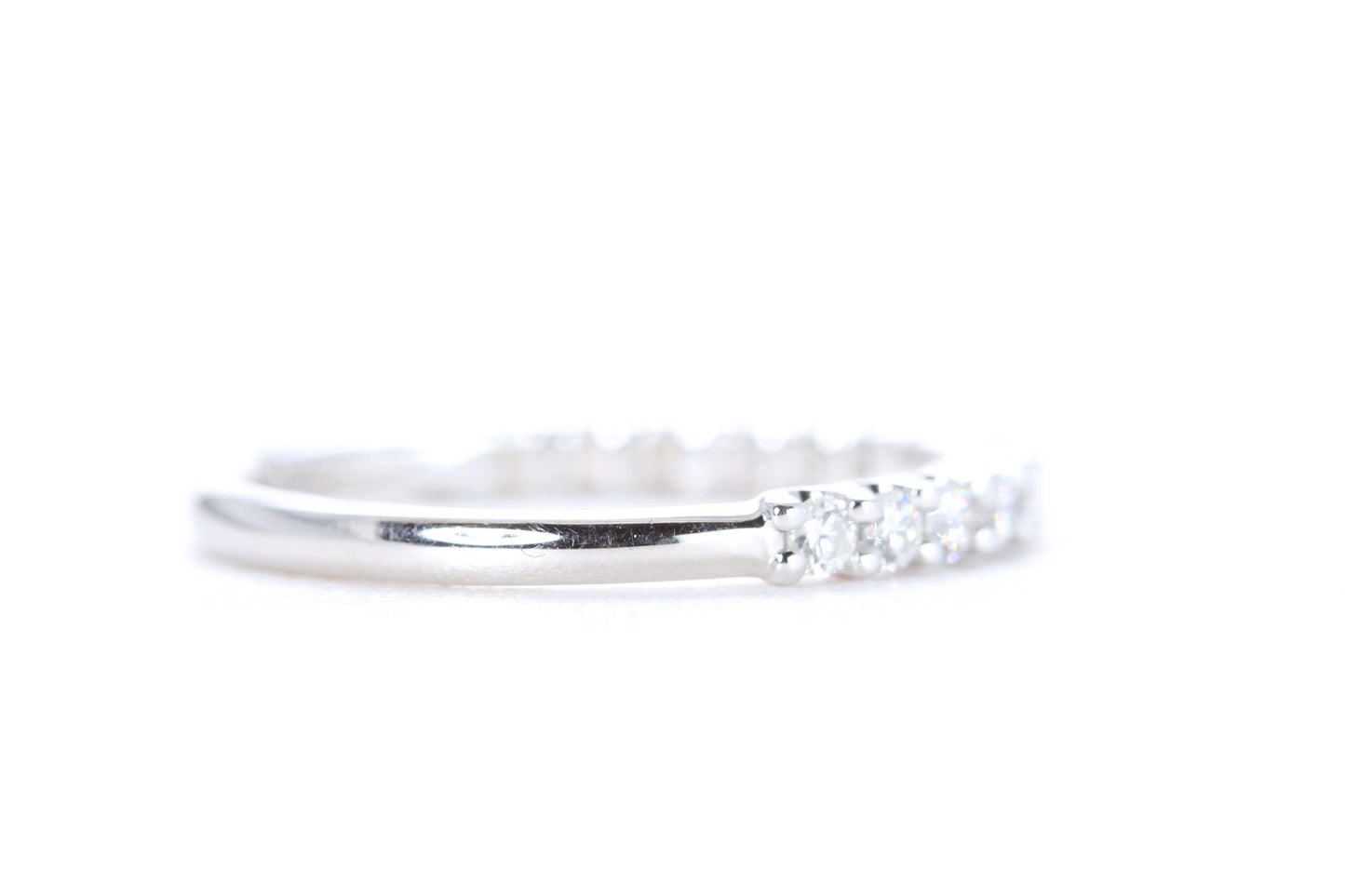 Pavé Diamond Ring 1/2 Carat in Platinum