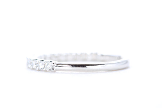 Pavé Diamond Ring 1/2 Carat in Platinum