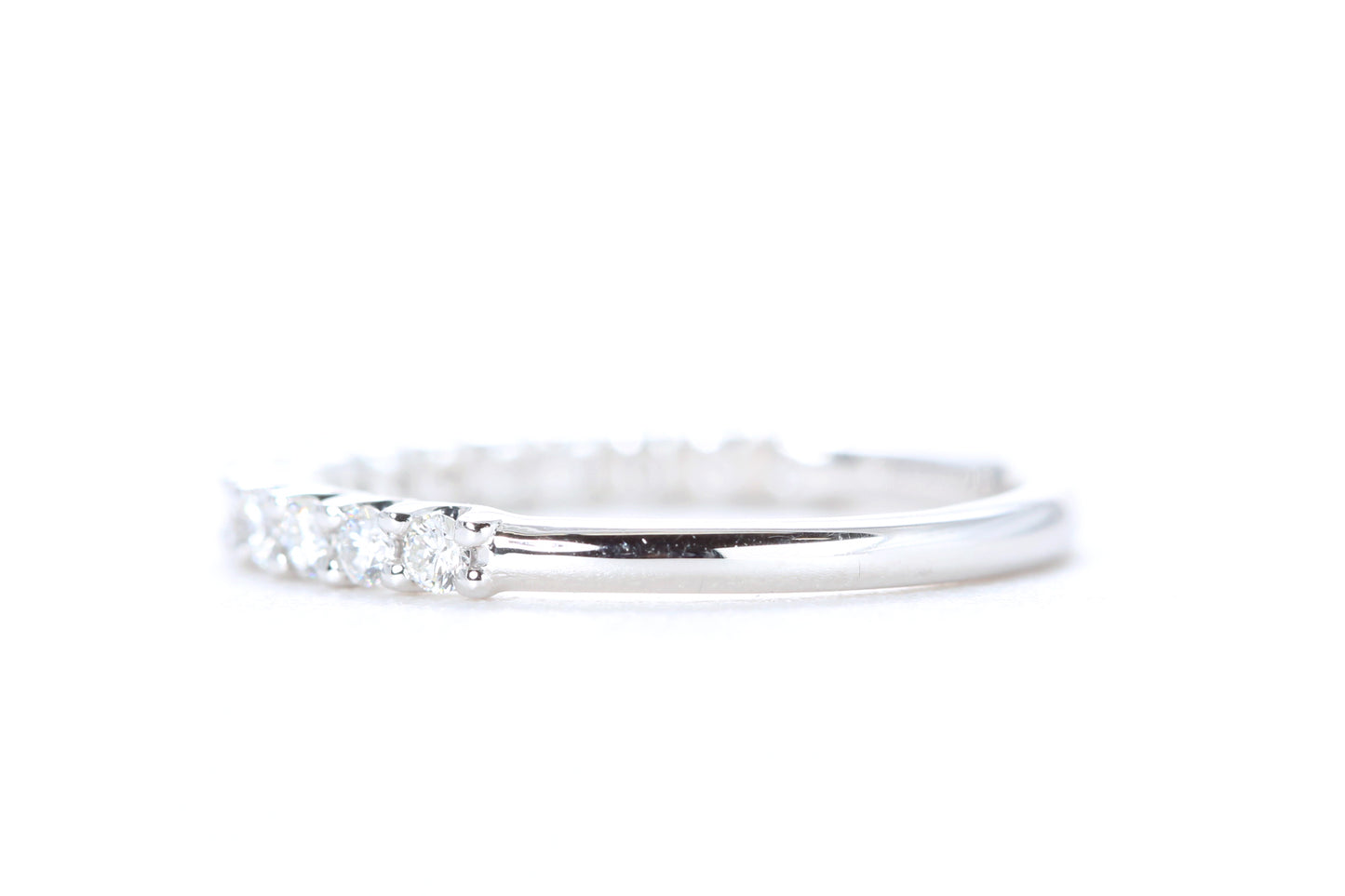 Pavé Diamond Ring 1/2 Carat in Platinum