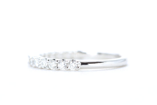 Pavé Diamond Ring 1/2 Carat in Platinum