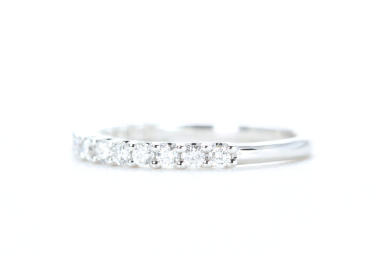 Pavé Diamond Ring 1/2 Carat in Platinum