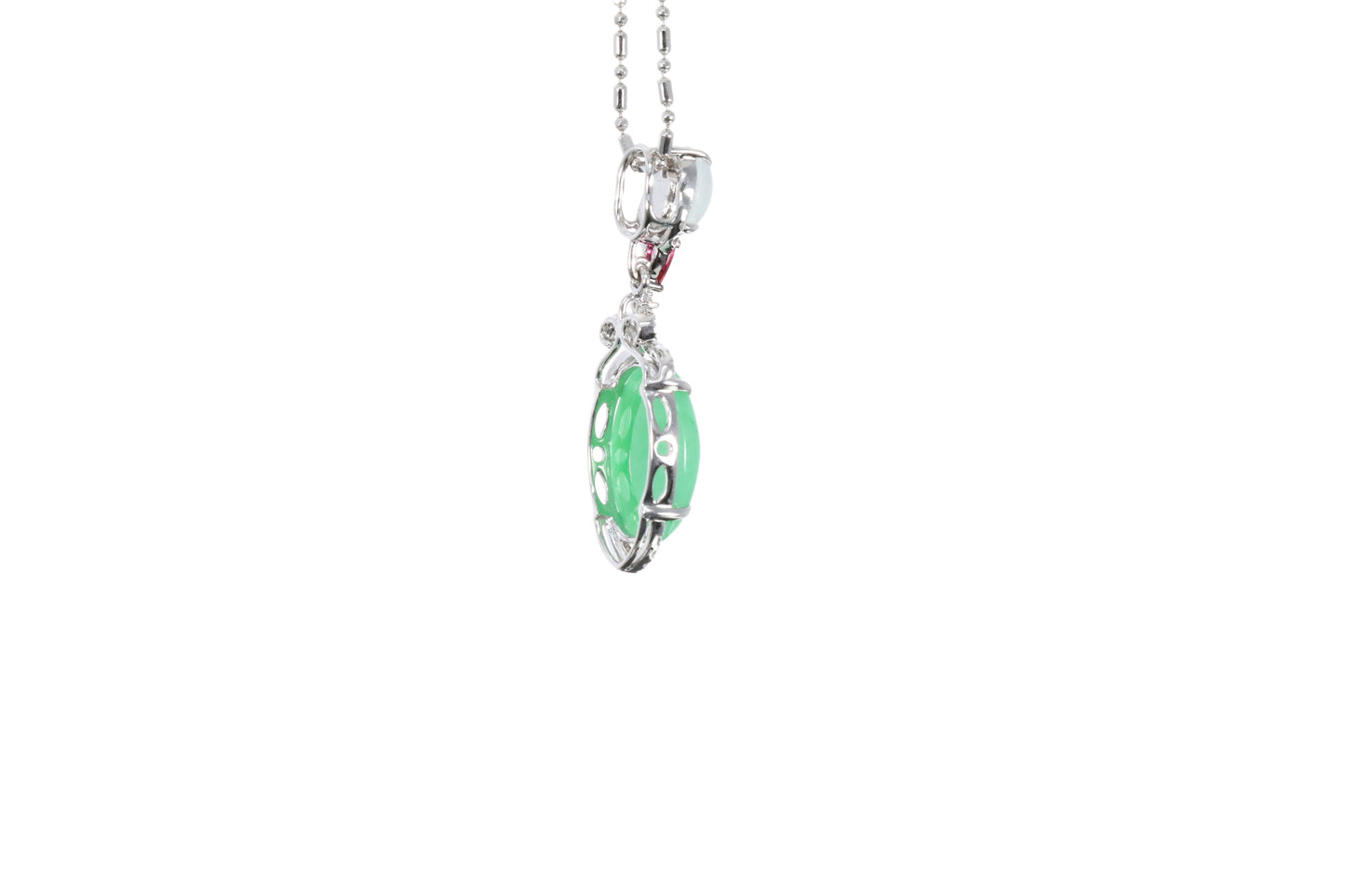 Jadeite Oval  Pendant