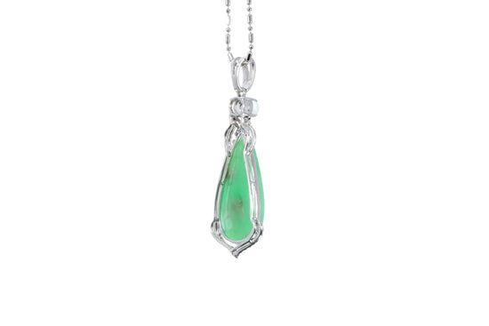 Pear Shaped Jadeite Pendant