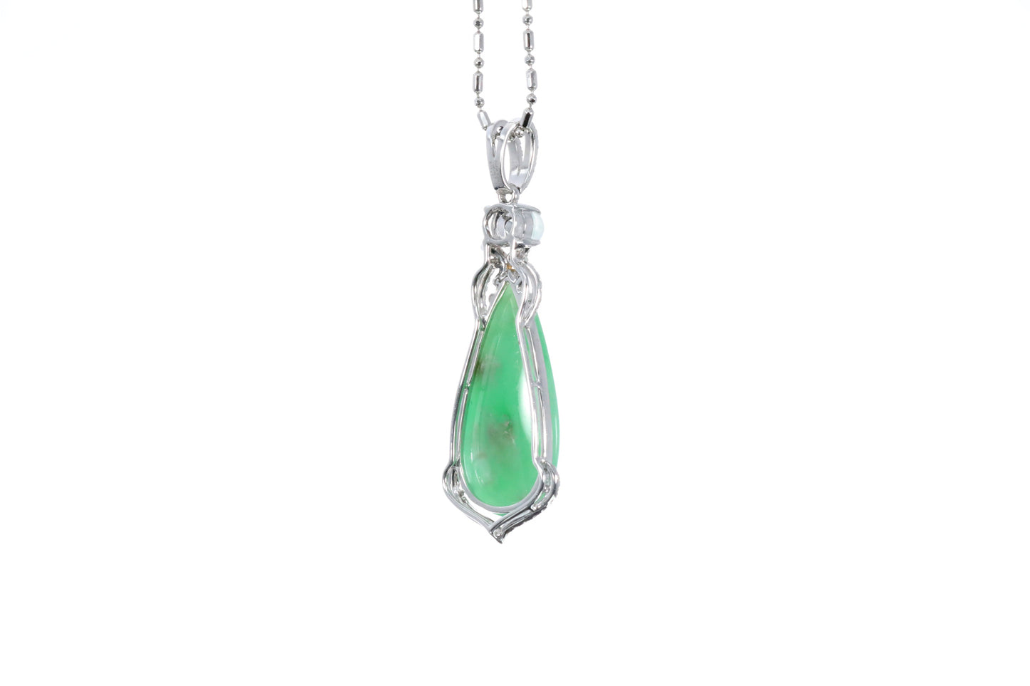 Pear Shaped Jadeite Pendant