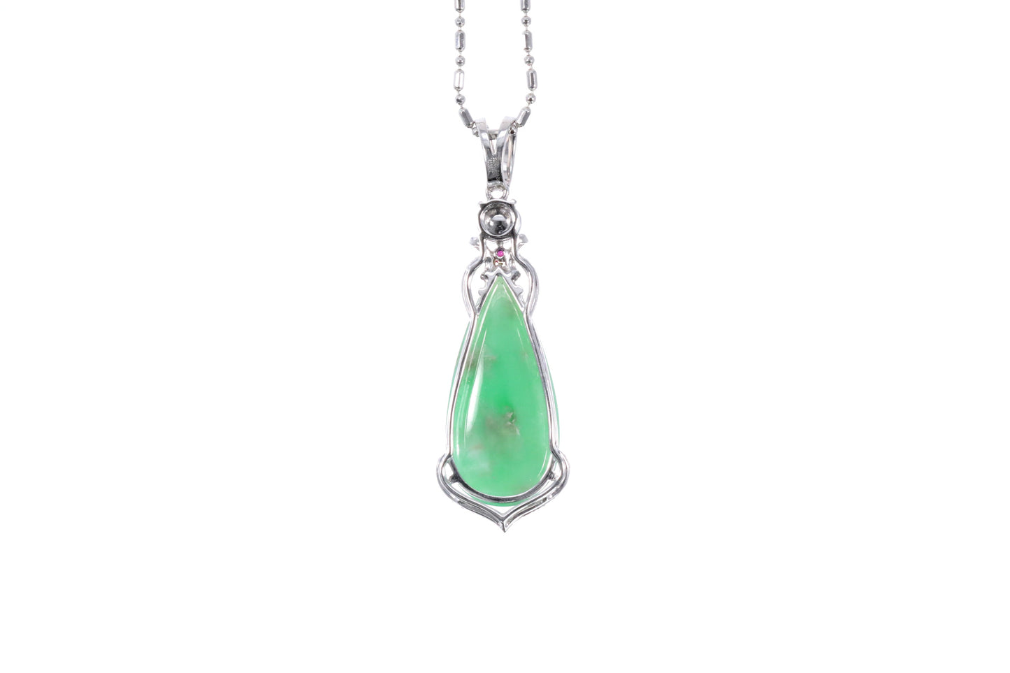 Pear Shaped Jadeite Pendant