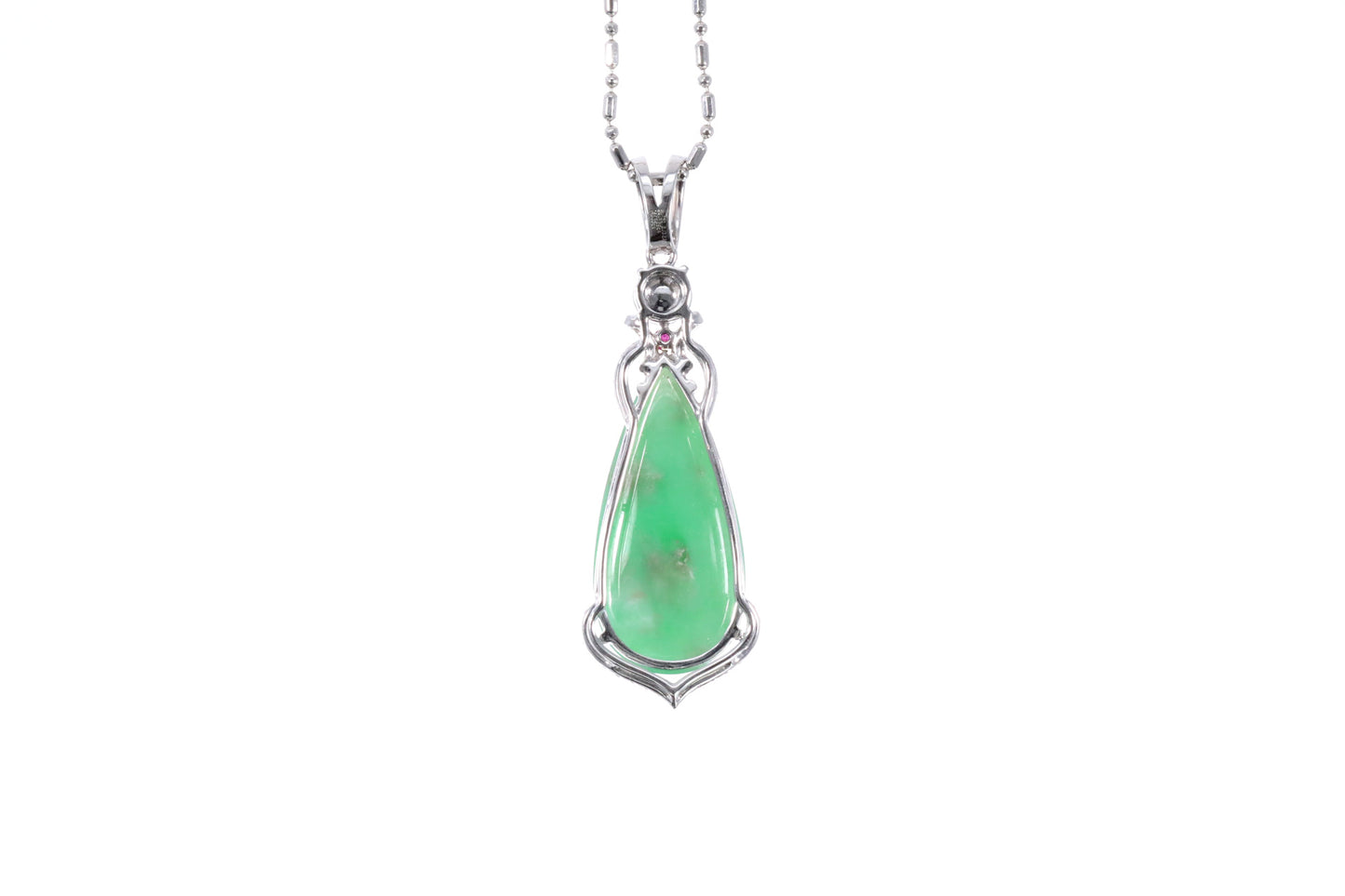 Pear Shaped Jadeite Pendant