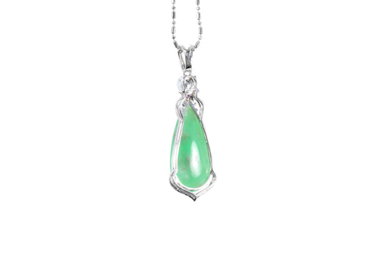 Pear Shaped Jadeite Pendant