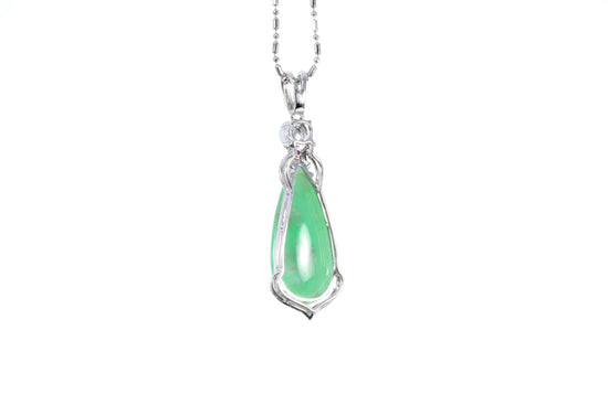 Pear Shaped Jadeite Pendant