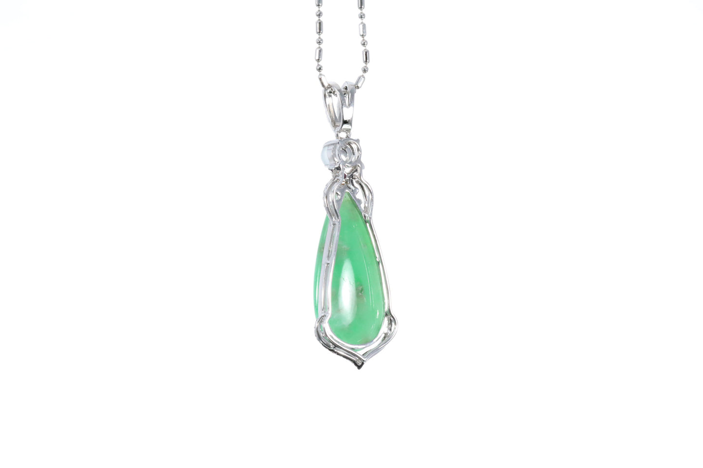 Pear Shaped Jadeite Pendant