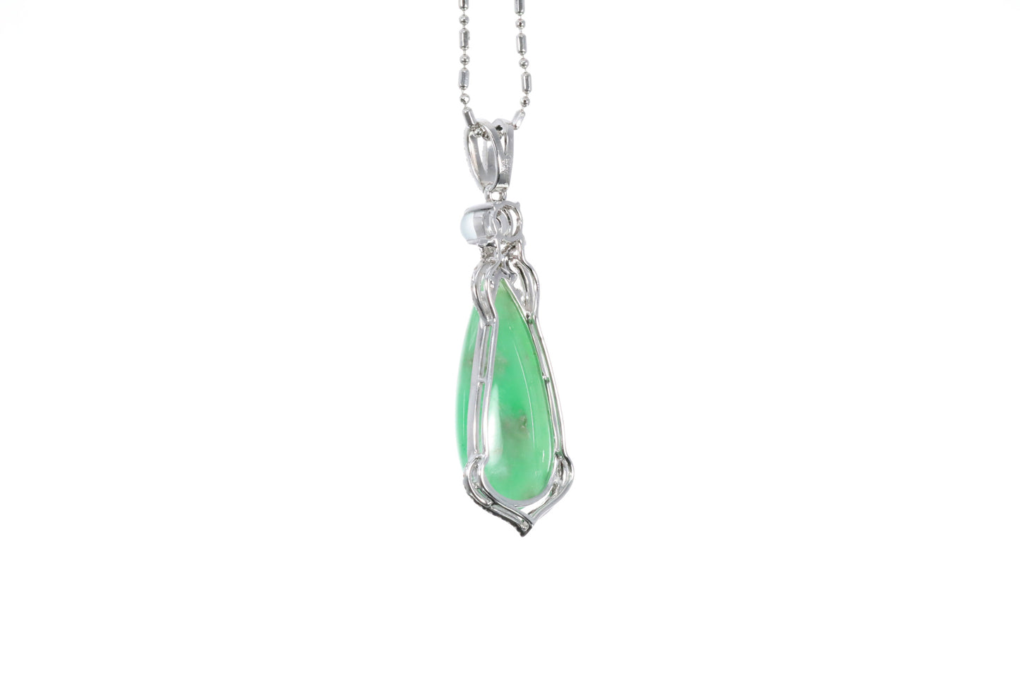 Pear Shaped Jadeite Pendant