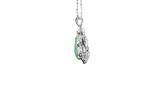 Load image into Gallery viewer, Jadeite Pear Pendant
