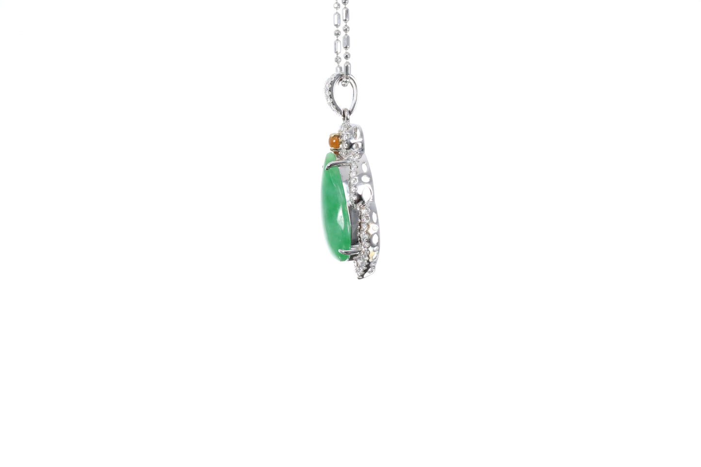 Jadeite Pear Pendant