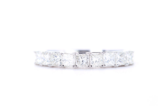 Princess Cut Diamond Band