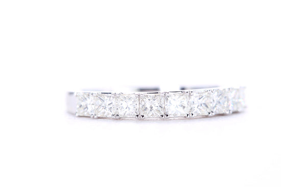 Princess Cut Diamond Band