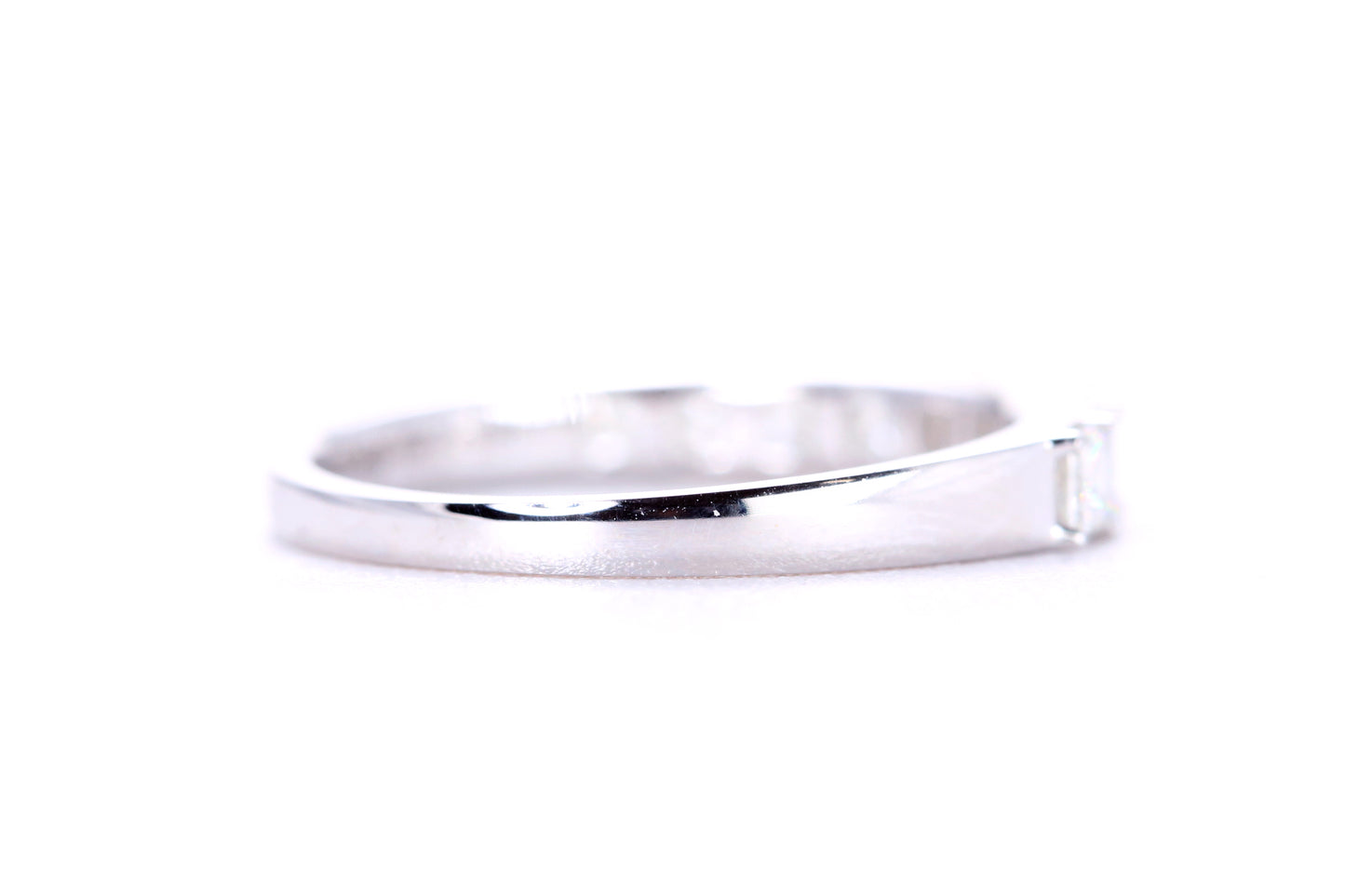 Princess Cut Diamond Band