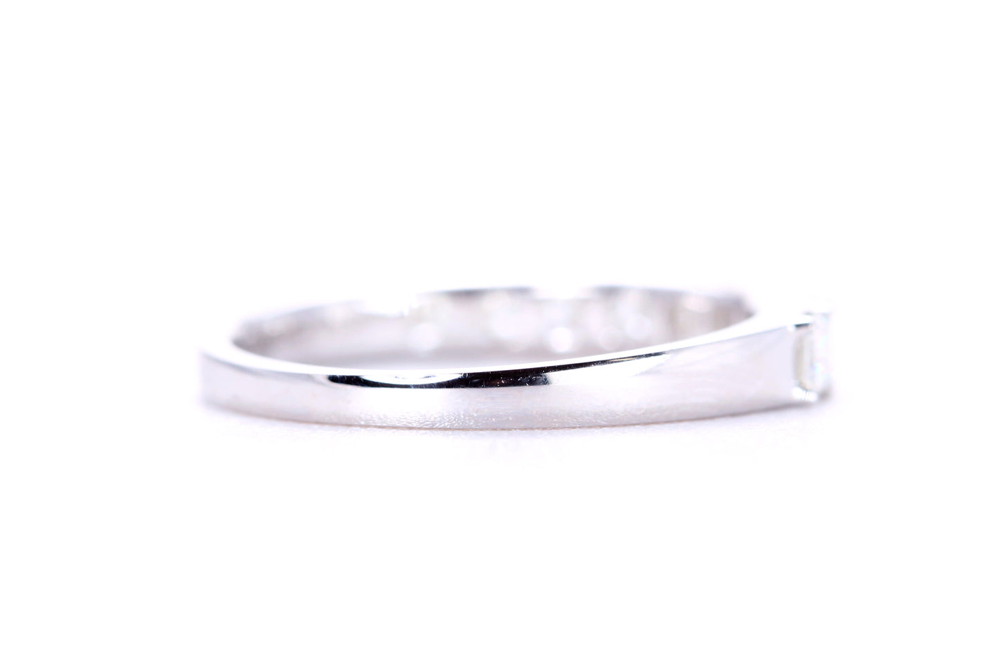 Princess Cut Diamond Band