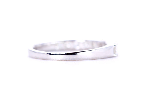 Princess Cut Diamond Band