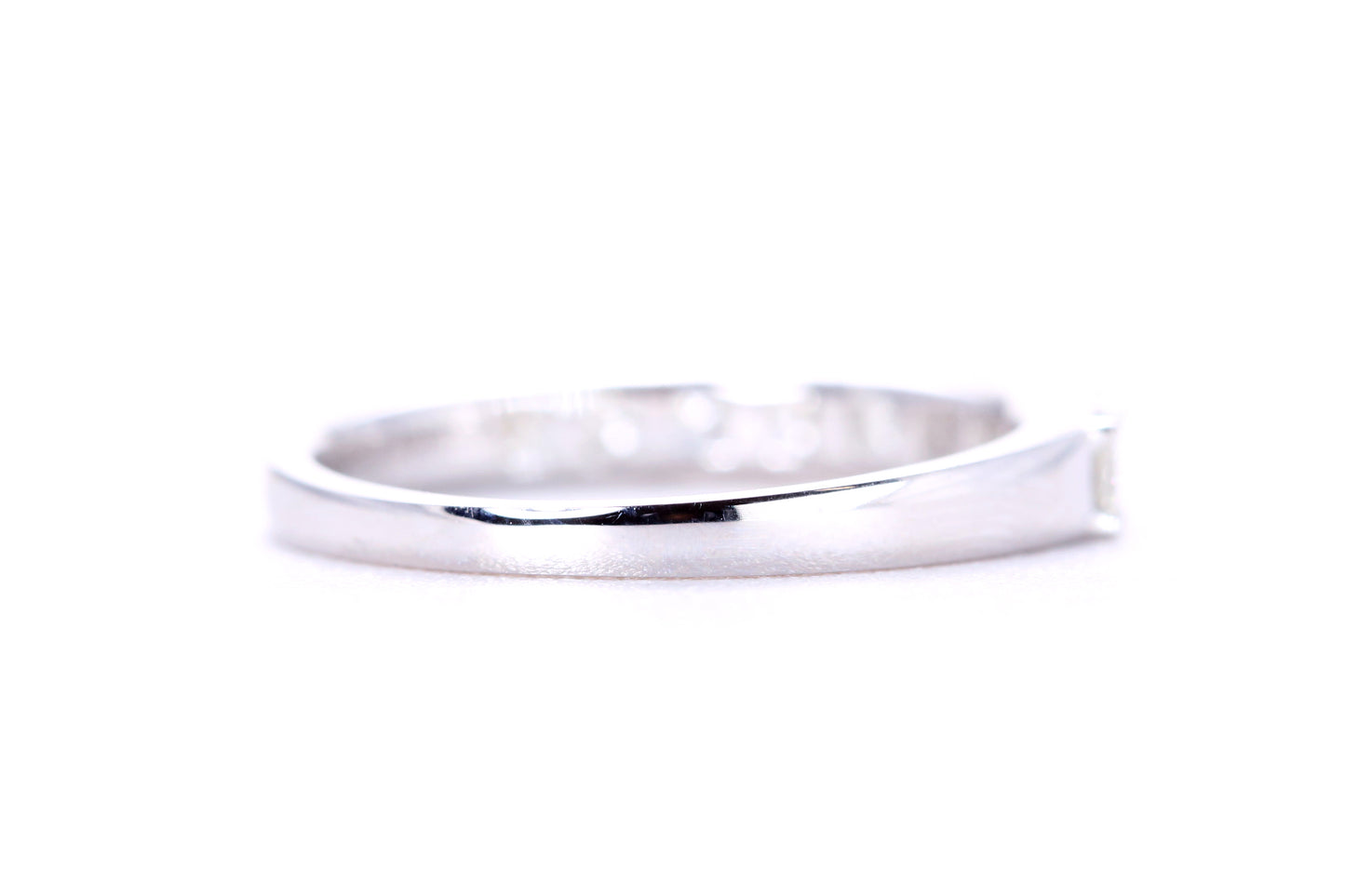 Princess Cut Diamond Band