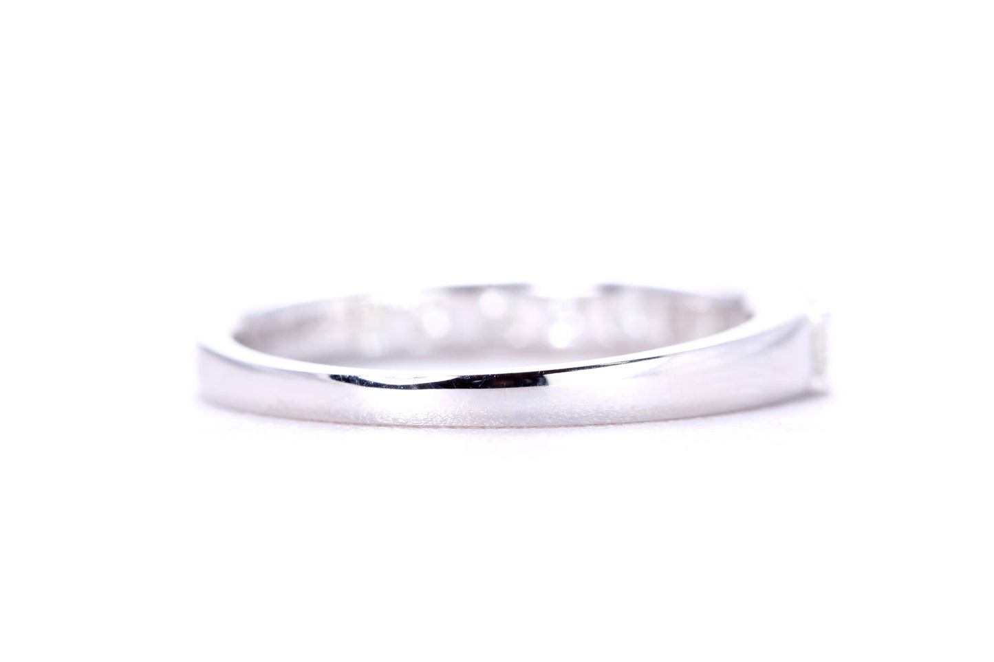 Princess Cut Diamond Band