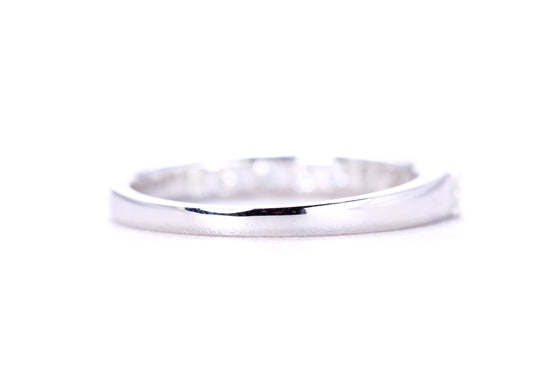 Princess Cut Diamond Band
