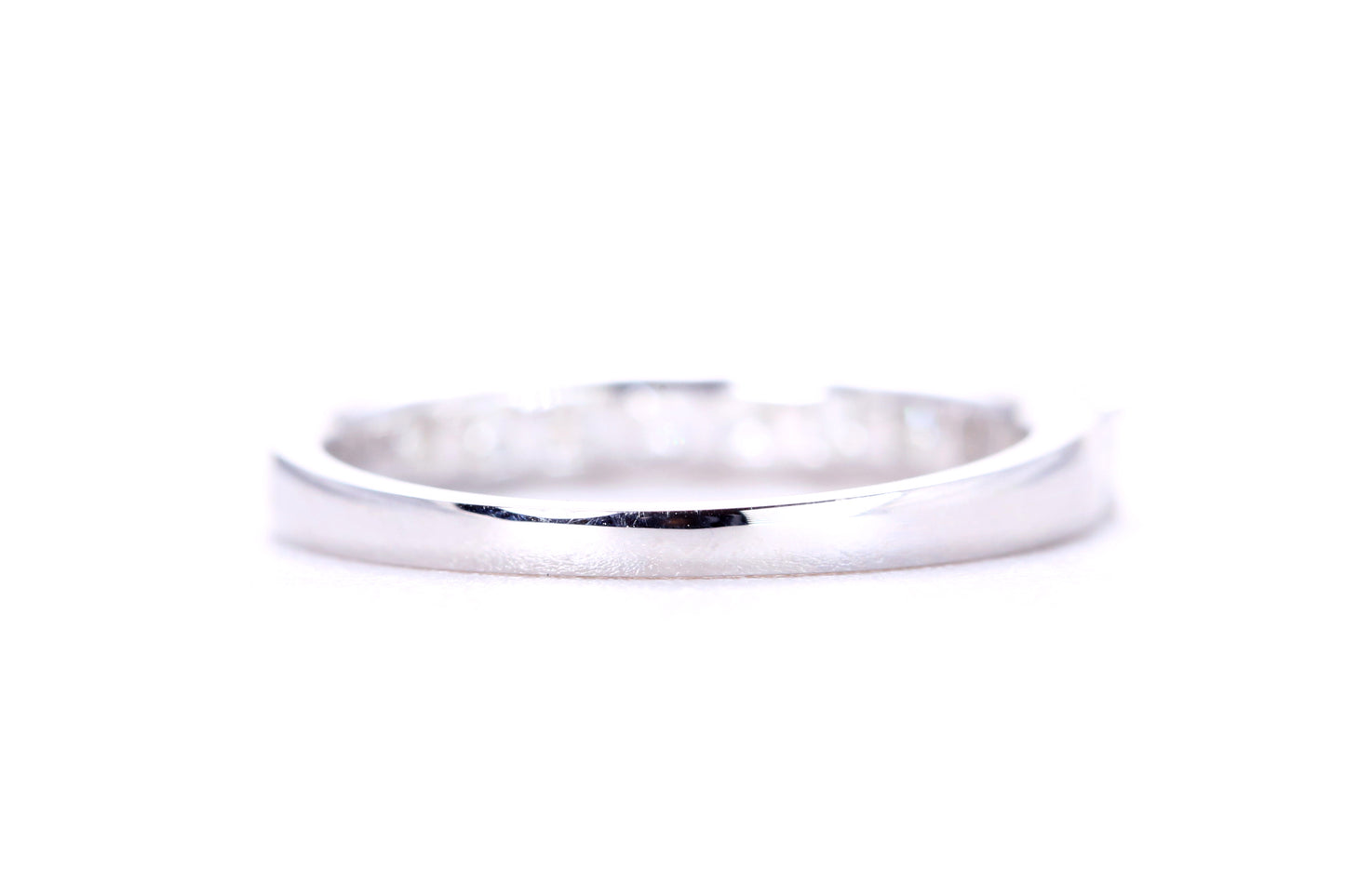 Princess Cut Diamond Band