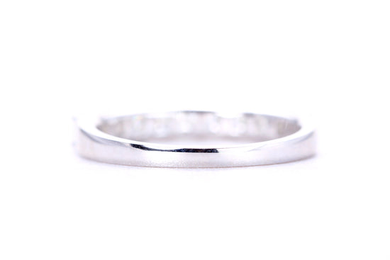 Princess Cut Diamond Band