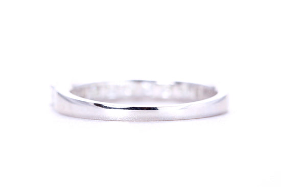 Princess Cut Diamond Band