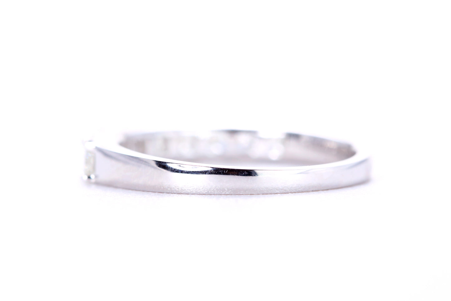Princess Cut Diamond Band