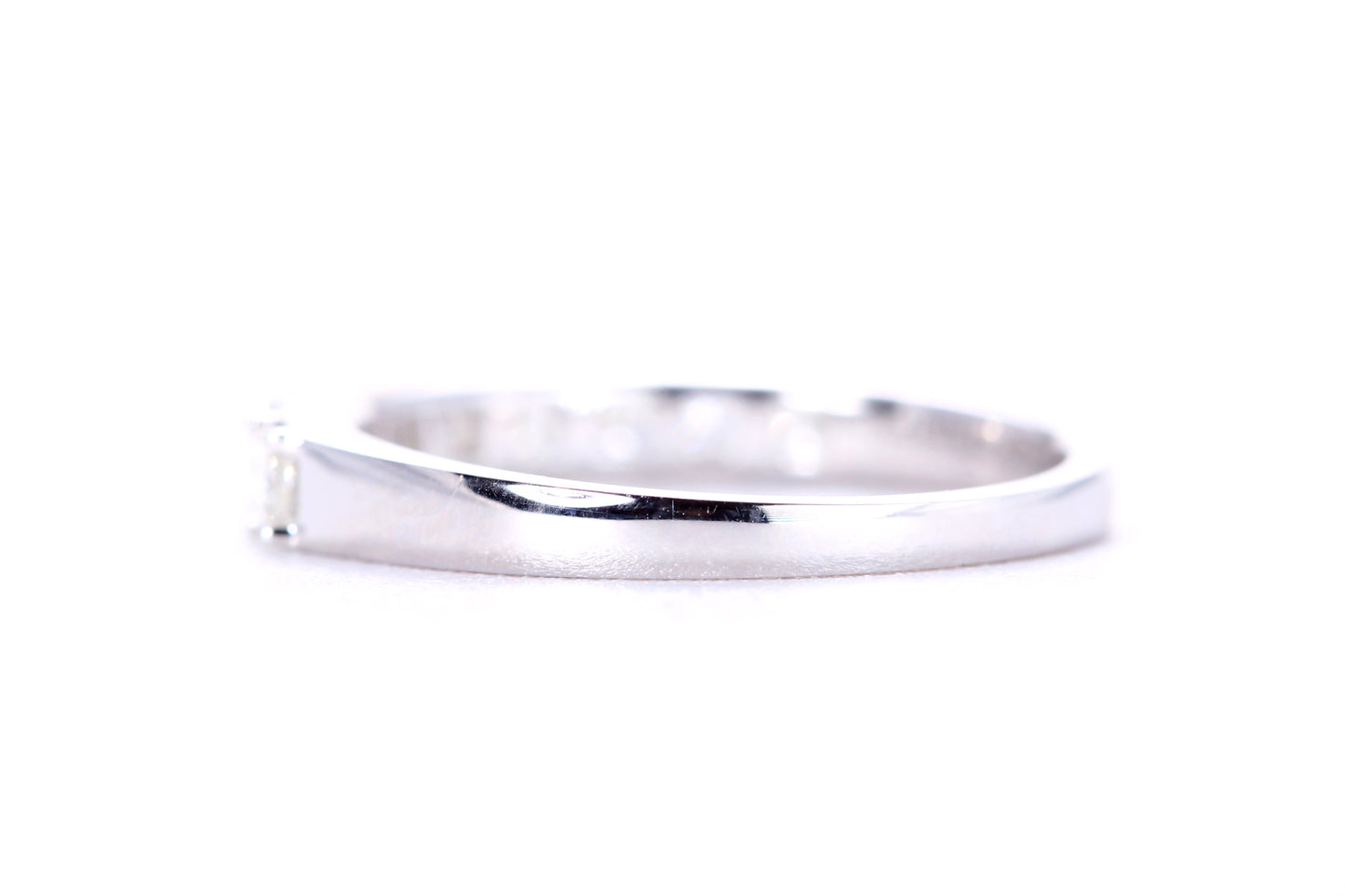 Princess Cut Diamond Band