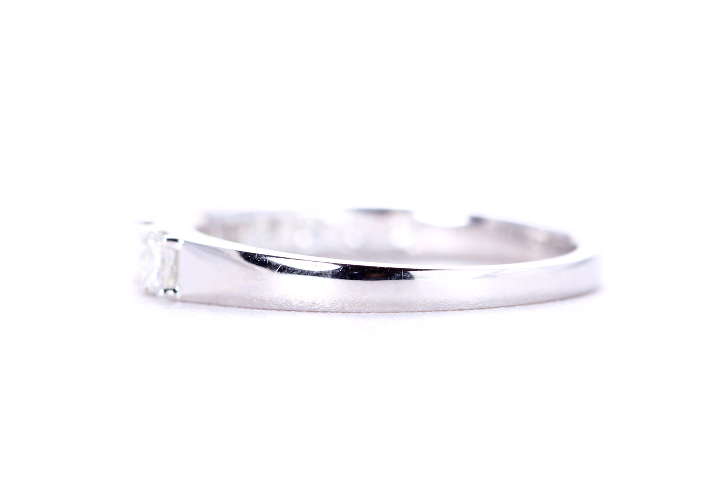 Princess Cut Diamond Band