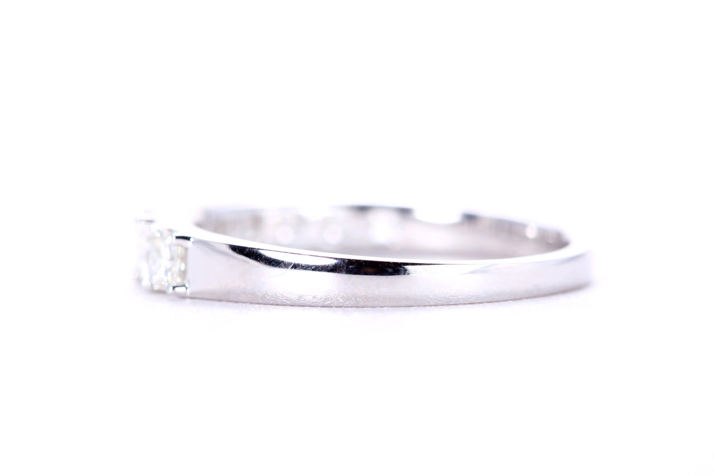 Princess Cut Diamond Band