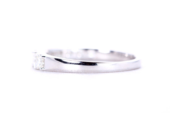 Princess Cut Diamond Band