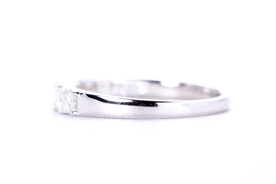 Princess Cut Diamond Band
