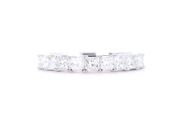 Princess Cut Diamond Band