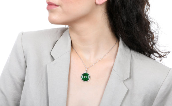 Jadeite Huai Gu Pendant