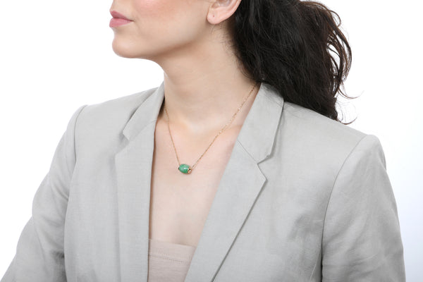 Jadeite Cylinder Pendant