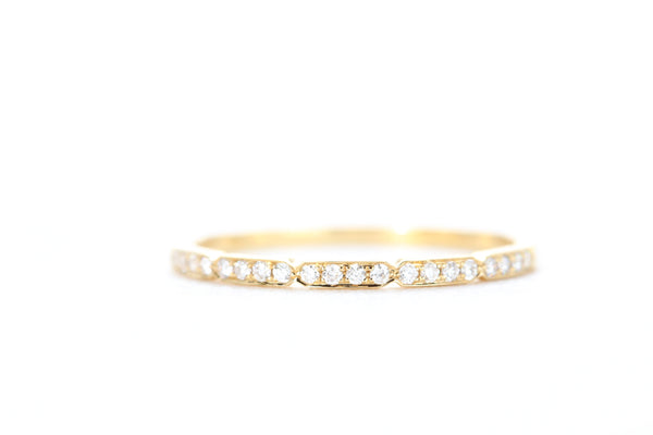 Segmented Diamond Ring