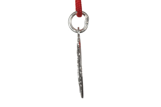 Sterling Silver Mini Round Dragon Pendant