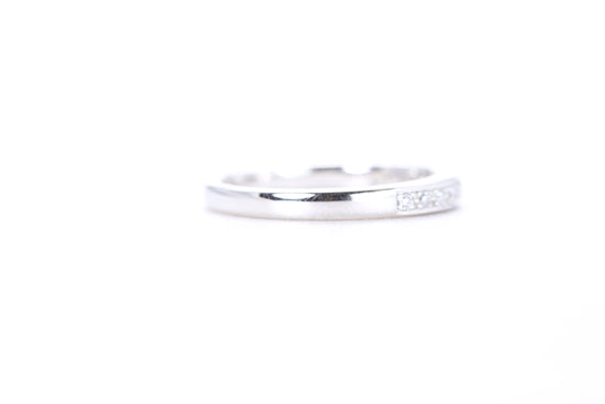 Single Row Pavé Diamond Ring 1/10 Carat