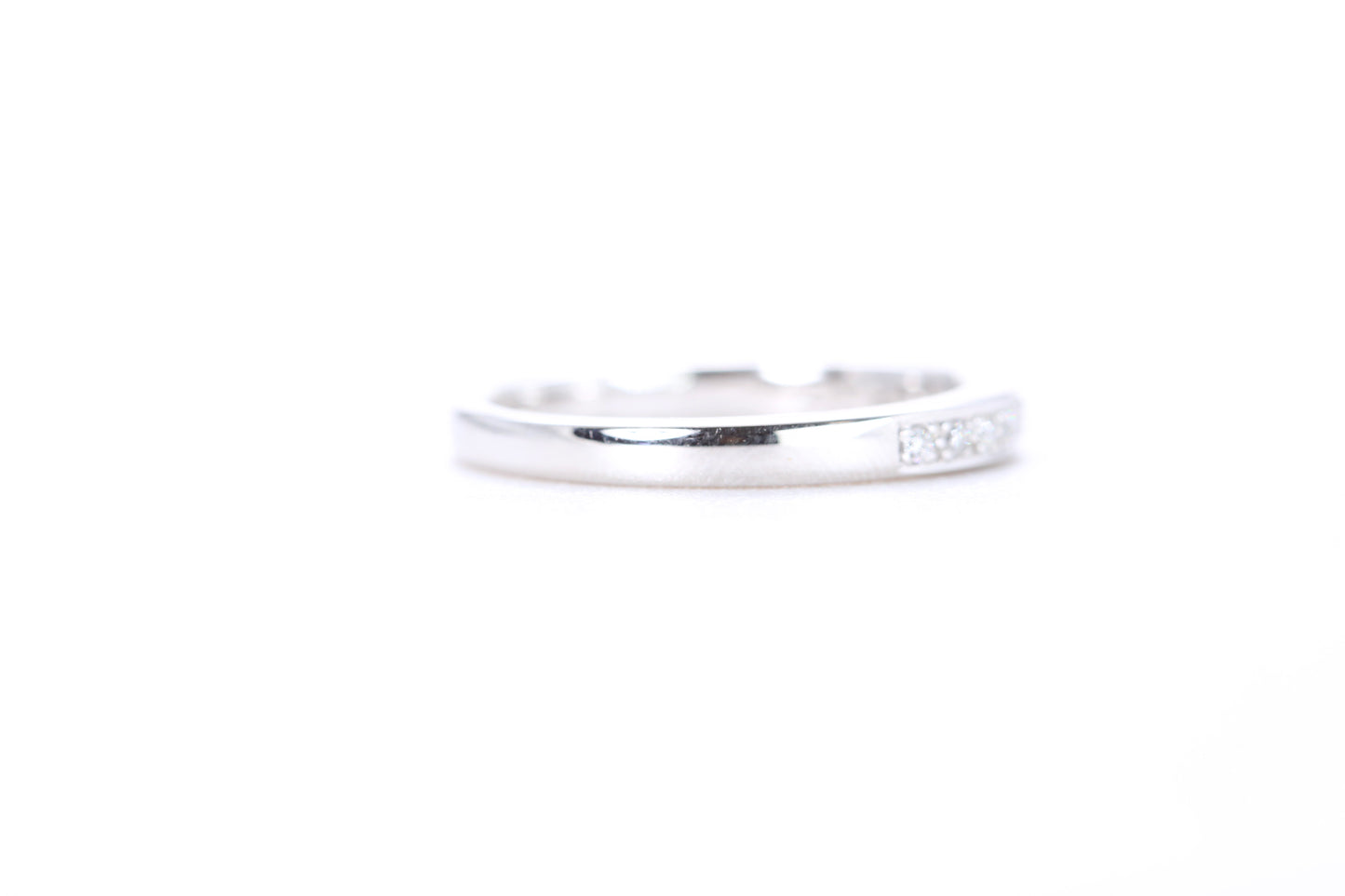 Single Row Pavé Diamond Ring 1/10 Carat