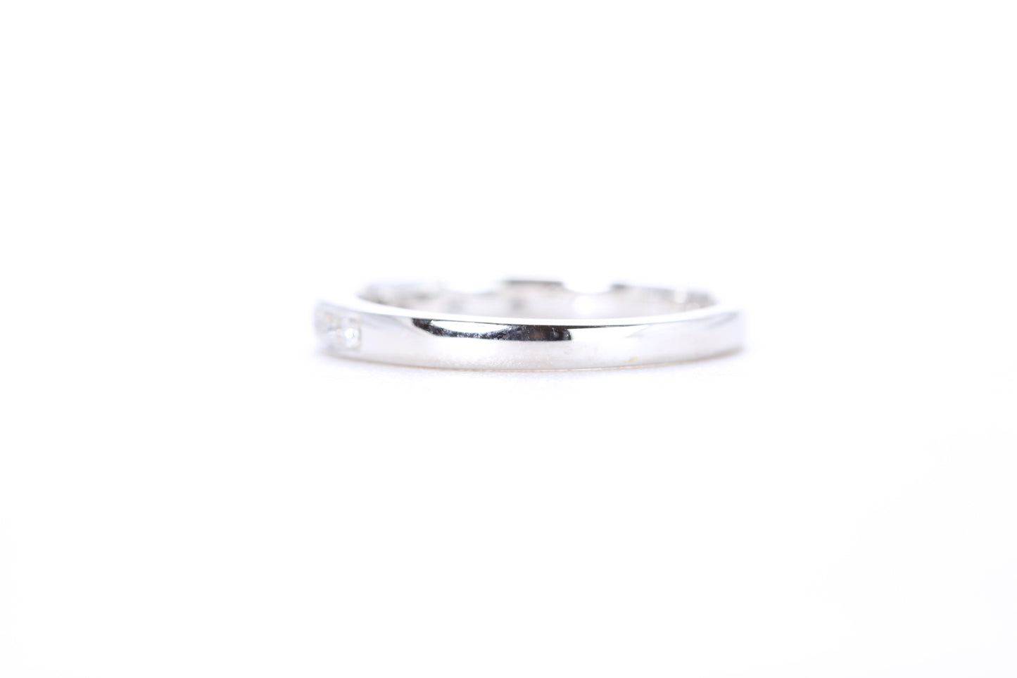 Single Row Pavé Diamond Ring 1/10 Carat