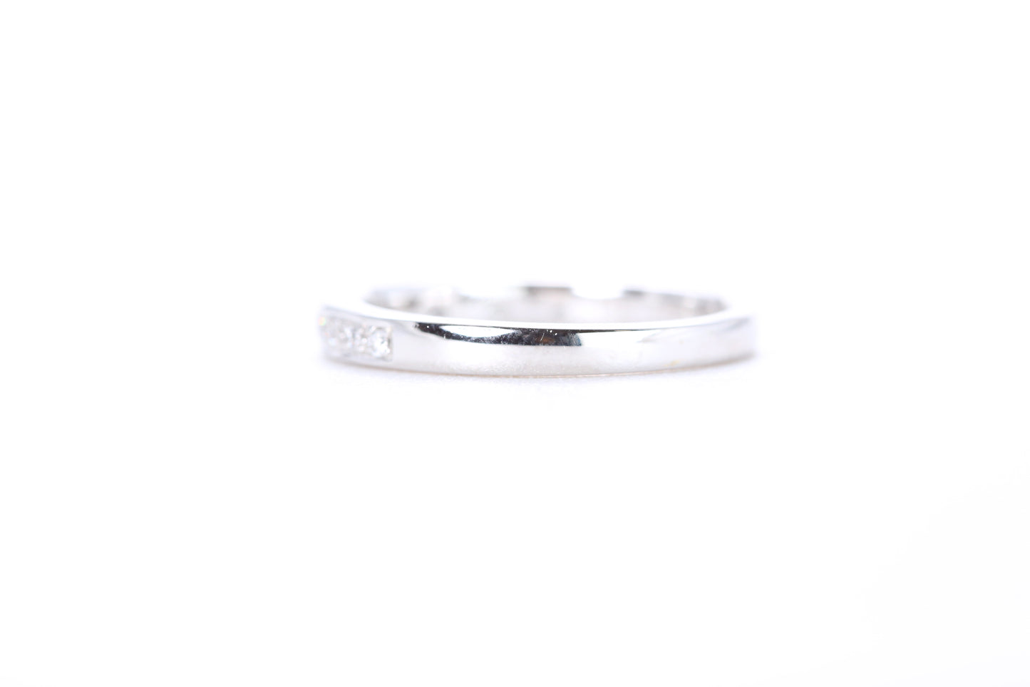 Single Row Pavé Diamond Ring 1/10 Carat