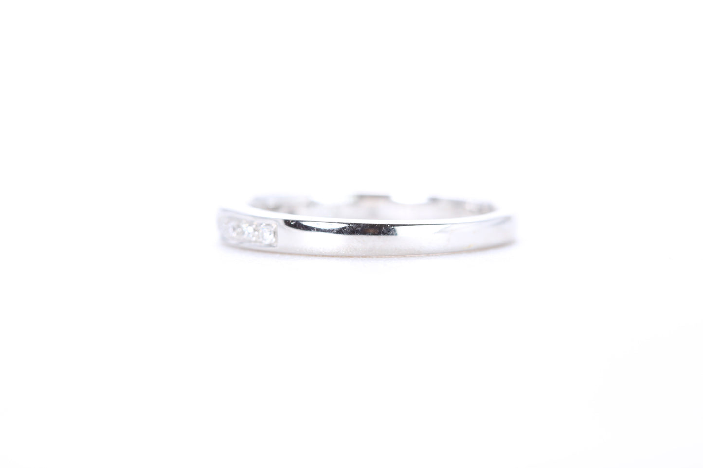 Single Row Pavé Diamond Ring 1/10 Carat