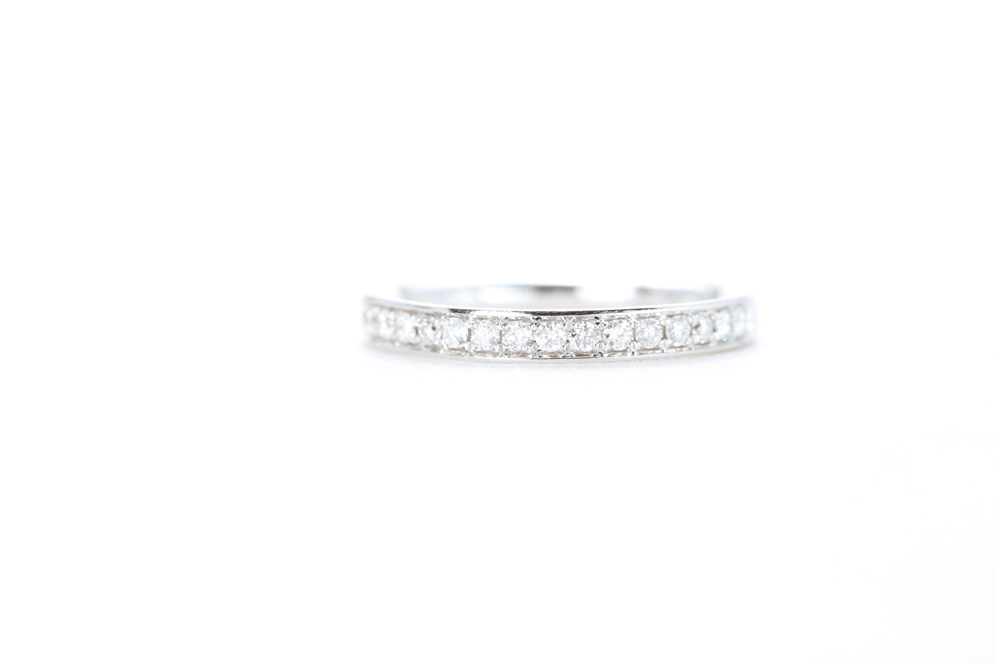 Single Row Pavé Diamond Ring 1/5 Carat