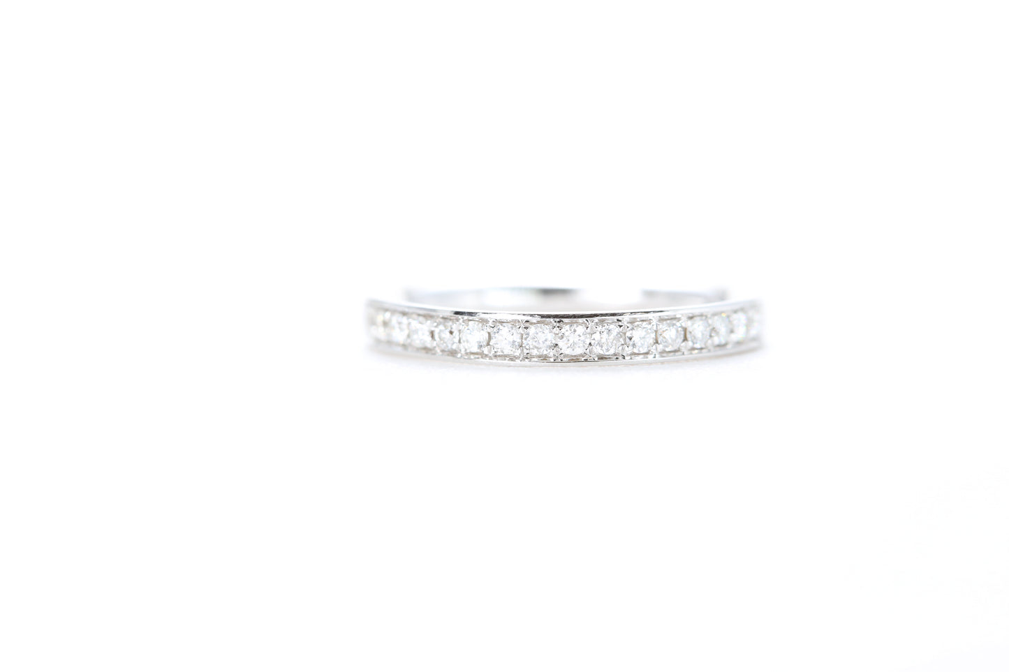 Single Row Pavé Diamond Ring 1/5 Carat