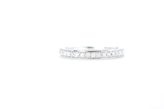 Single Row Pavé Diamond Ring 1/5 Carat
